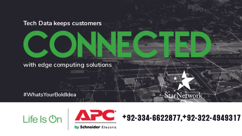Connected with APC UPS