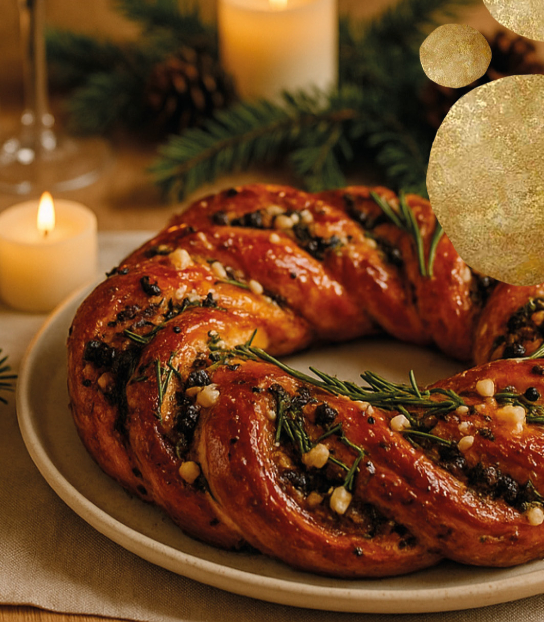 Arranged Food and Objects