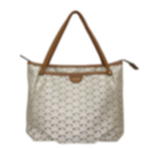 Jacquard Tote | 意大利緹花布三層手提袋