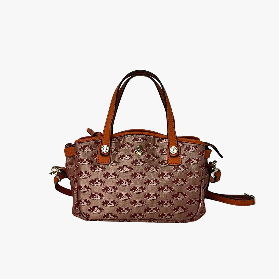縮圖：Very J | 金絲緹花兩用手提袋