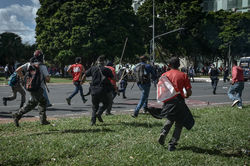 Esplanade of riots