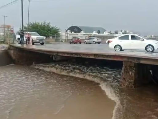 Evalúan demoler puente El Mimbre por daños estructurales tras intensas lluvias