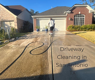 Driveway Cleaning in San Antonio TX