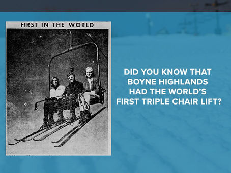 TBT: First Triple Chair Ever At Boyne Highlands