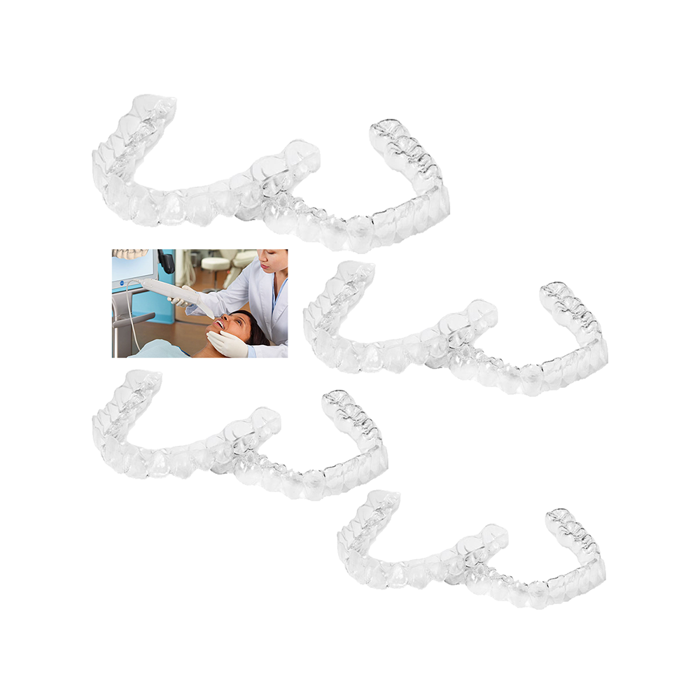 VIVERA® Retainers(8) - 4 UPPER, 4 LOWER & FREE Teeth Whitening Syringes