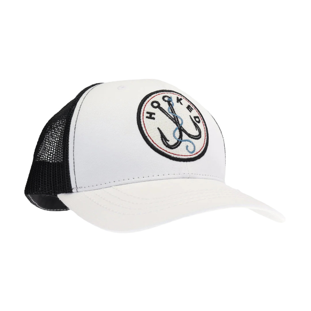 Hooked Unisex Patch Trucker Baseball Cap