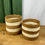 Miniature : Panier Sezgrass rayures - 2 tailles