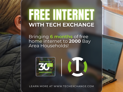 Tech Exchange está regalando 2,000 servicios de Internet en el hogar gratis en todo el Área de la Bahía