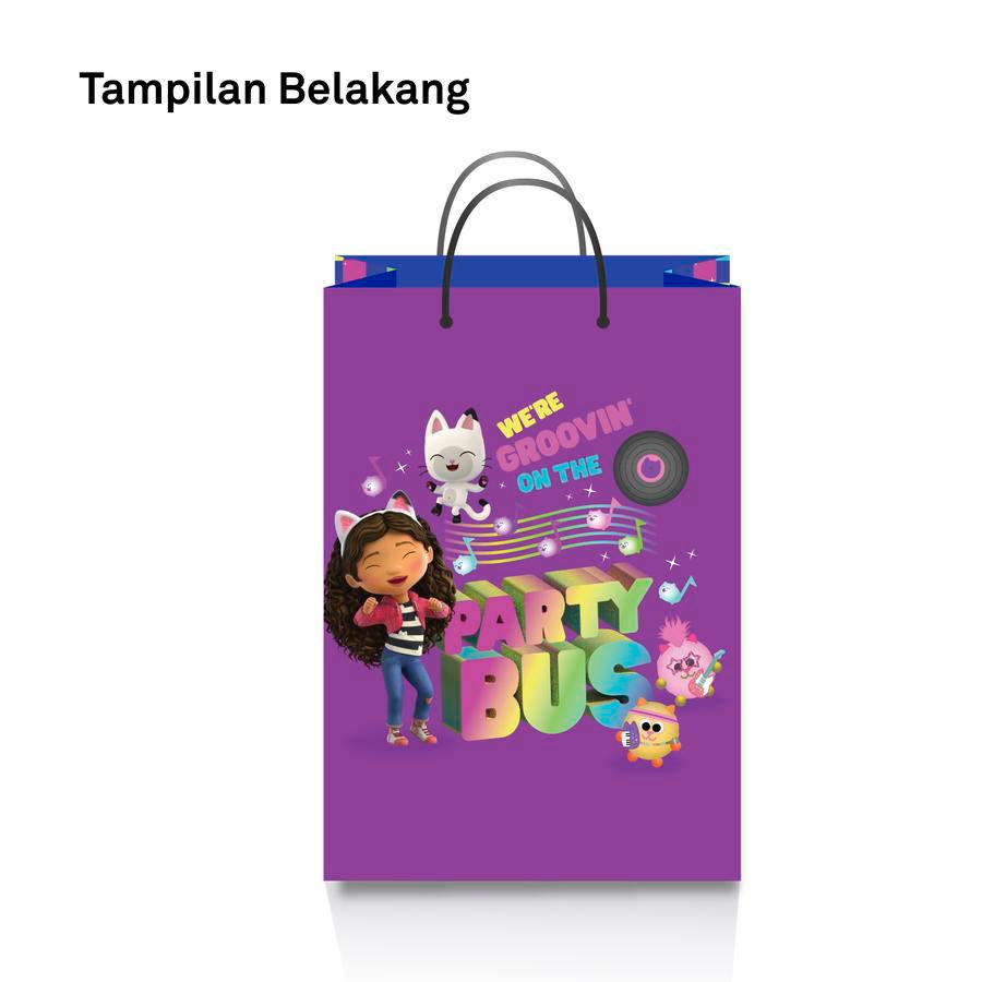 Thumbnail: PAPER BAG KRAFT - PAPER BAG MEDIUM - GABBY DOLLHOUSE - BA2232-UGB002