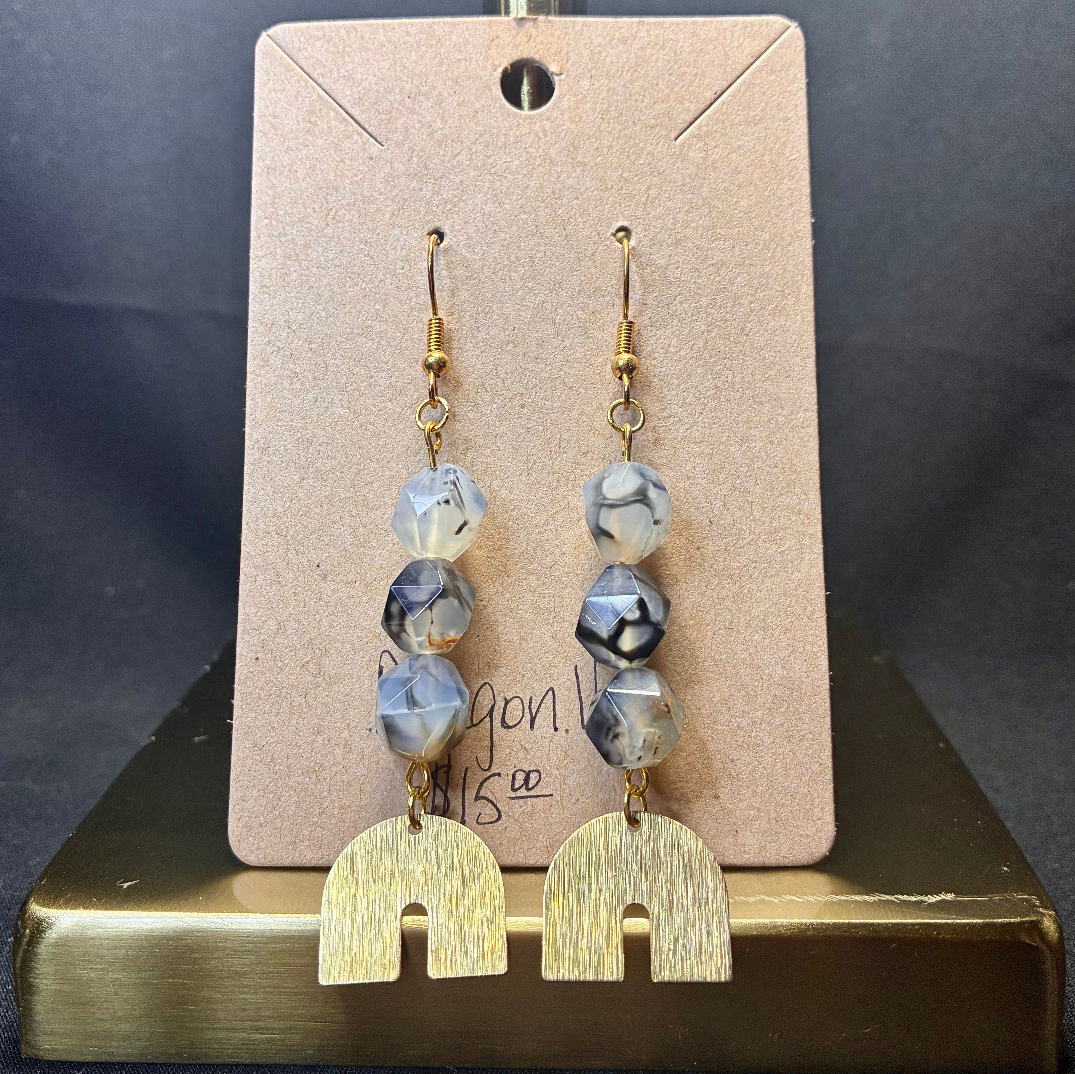 Dragon Vein Earrings