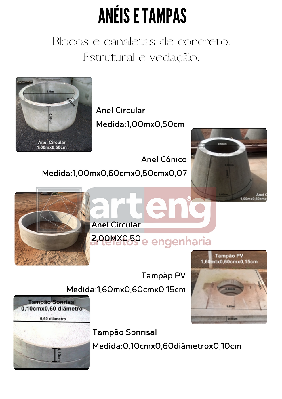 Apresentação e contatos A ARTENG é uma e