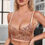 Thumbnail: Hand made Bejeweled Bling Rhinestone Crop Top Skin Color (Gold stones)