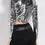 Thumbnail: My Silver Bling (Full Sleeves Crop Top)