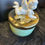 Thumbnail: My Cupid Trinket Box (Green with White Cupid Lid)