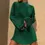 Thumbnail: My Pleated Champagne Dress (Full Sleeves)