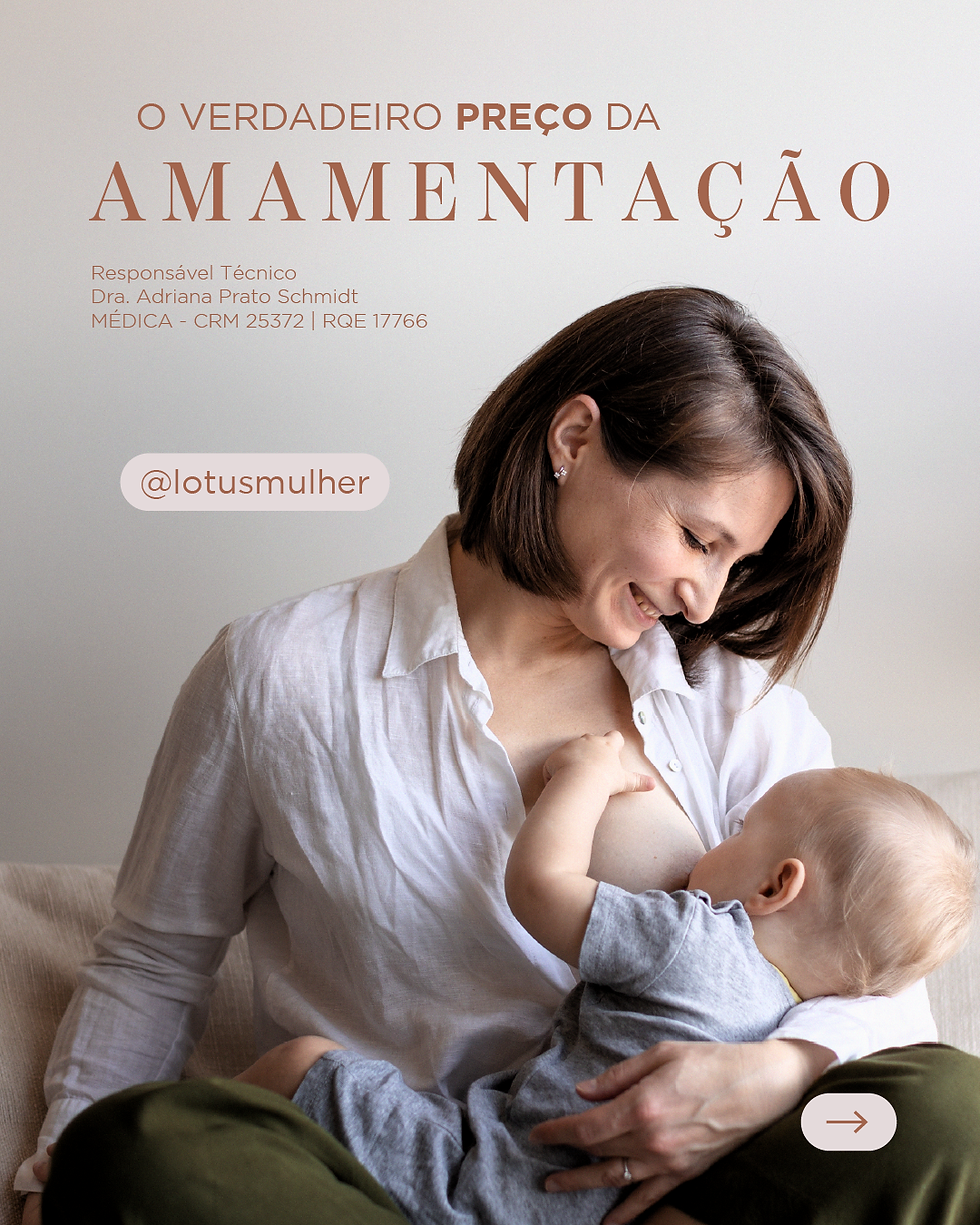 O verdadeiro preço da amamentação