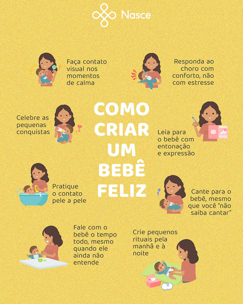 O que todo bebê precisa pra crescer feliz