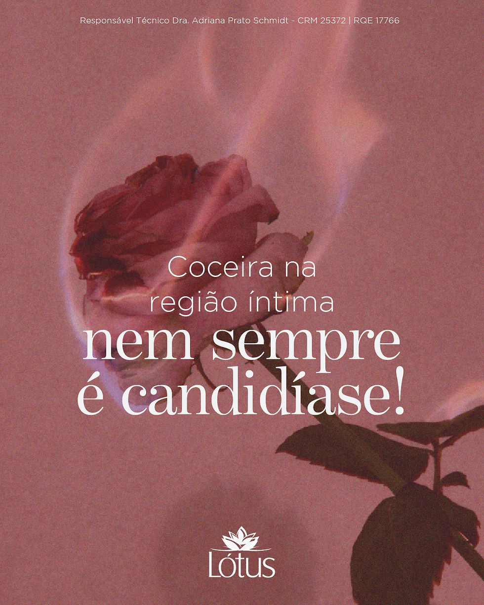 Coceira na região íntima