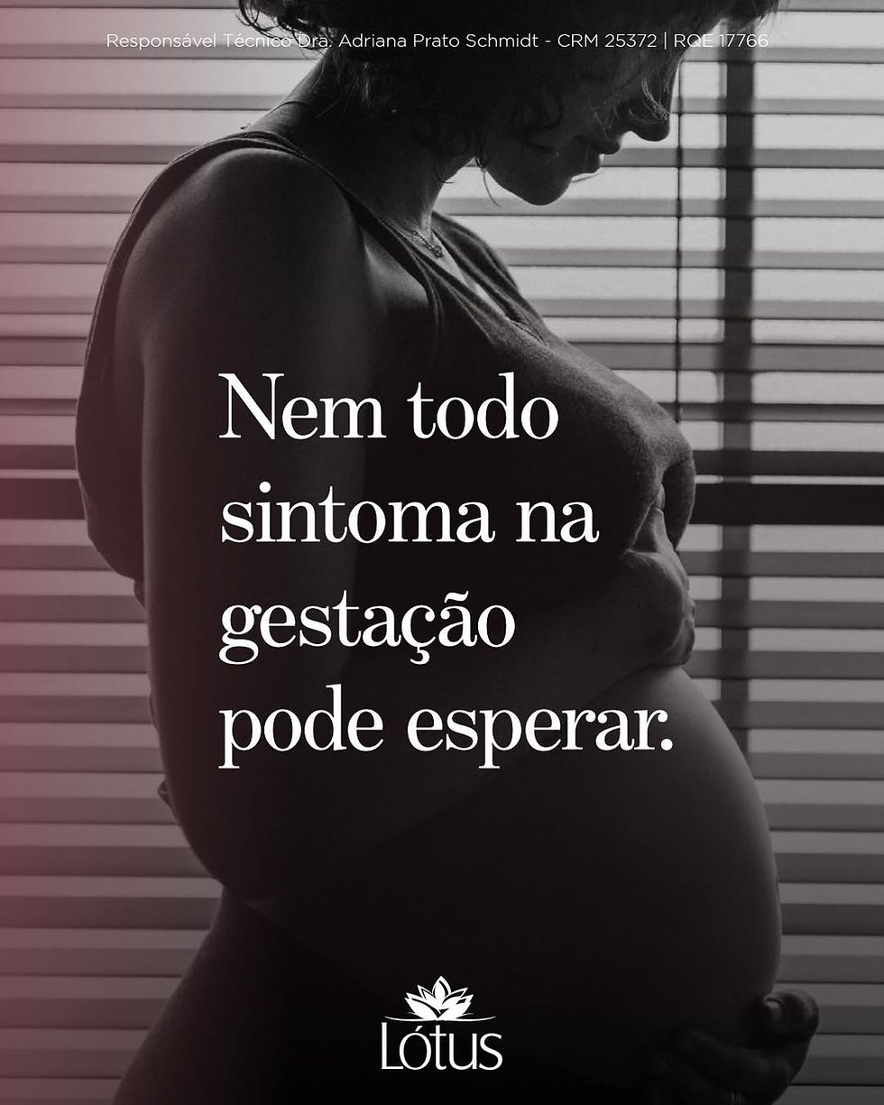 Nem todo sintoma pode esperar