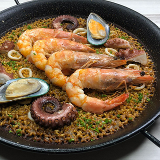 Restaurante Bottega del Mare: Paella.