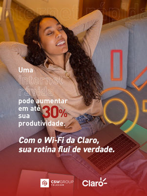 Você sabia que uma internet rápida pode aumentar até 30% sua produtividade?