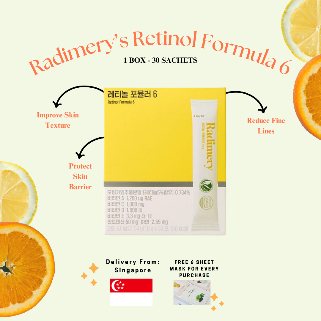 Radimery Retinol Formula 6 1.8g X 30 sachets
