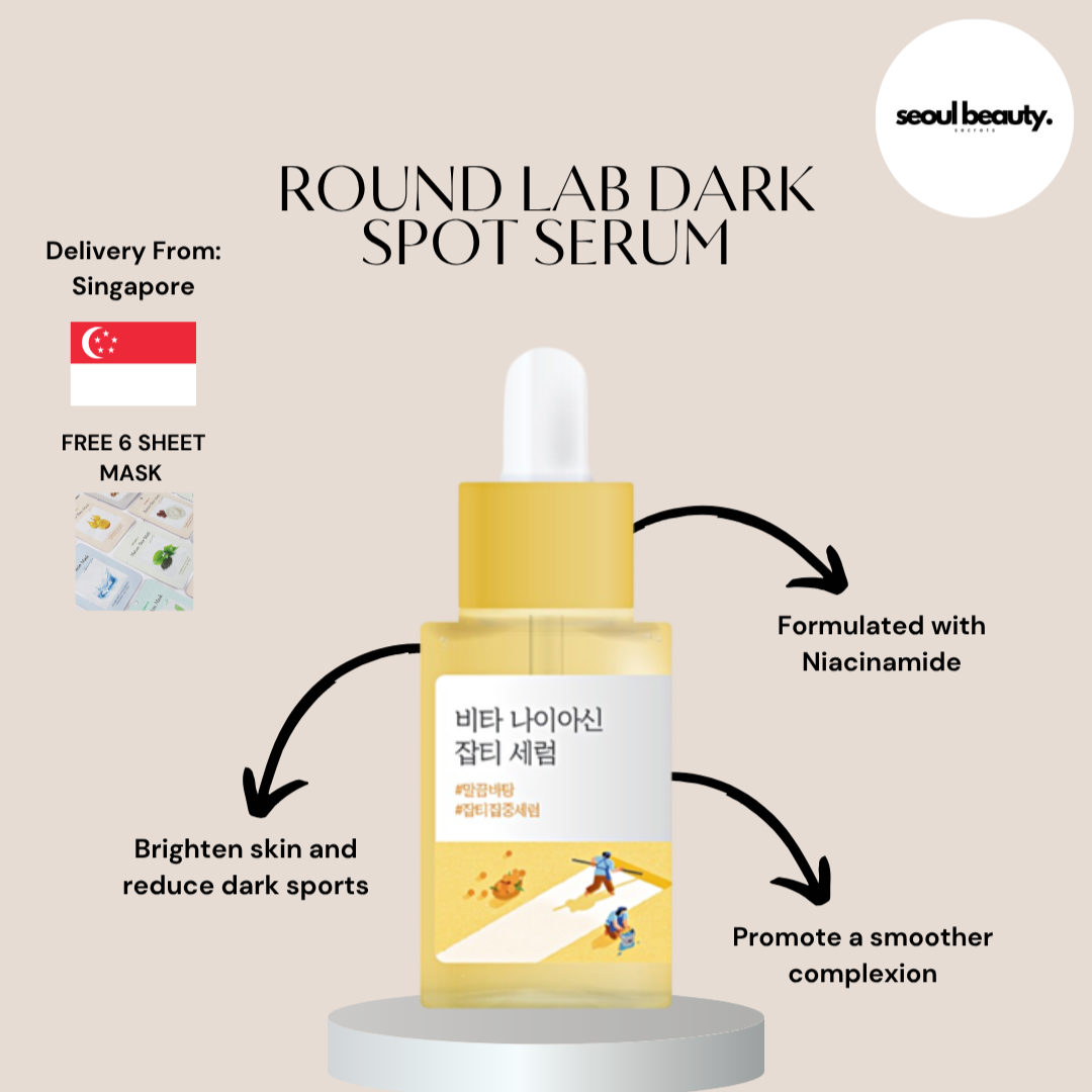 Round Lab Dark Spot Serum 30ml – Brightening & Clarity Boost