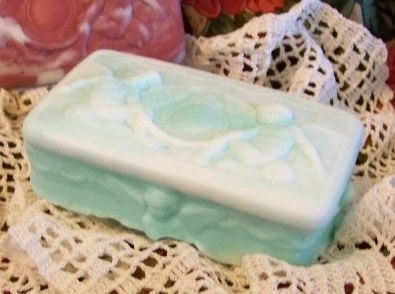 Thumbnail: French Cherub Chipped Rock Soap Barr Mold