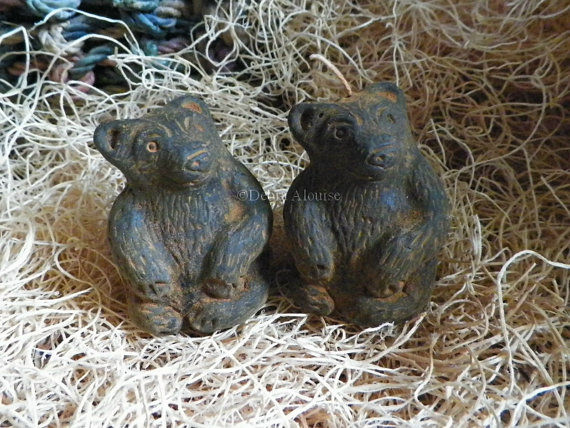 Thumbnail: Baby Bear Cub 3D Soap and Beeswax Mold
