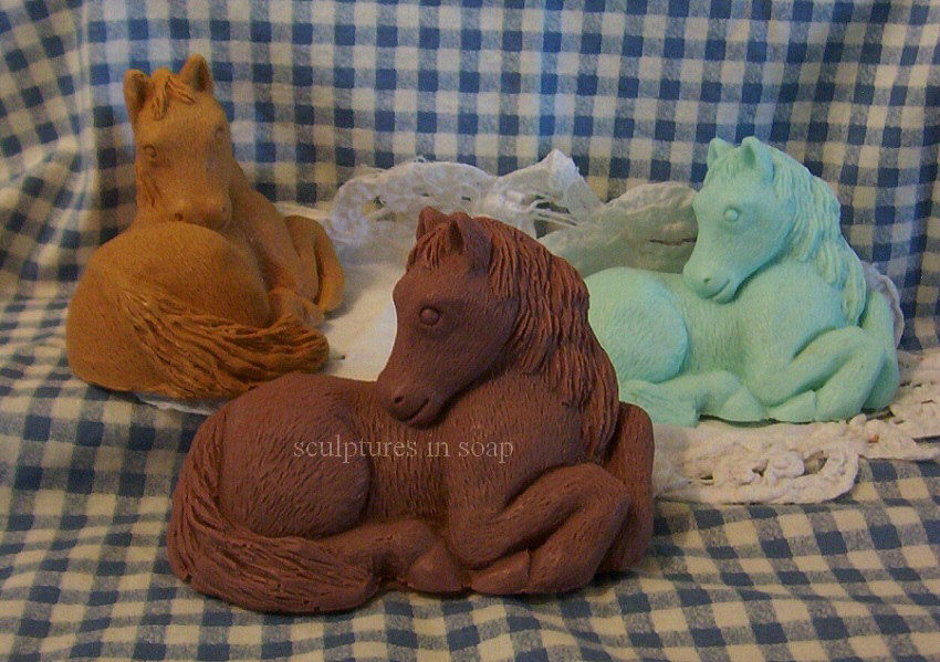 Thumbnail: Thumper, Life-Like Horse Soap and Candle Mold