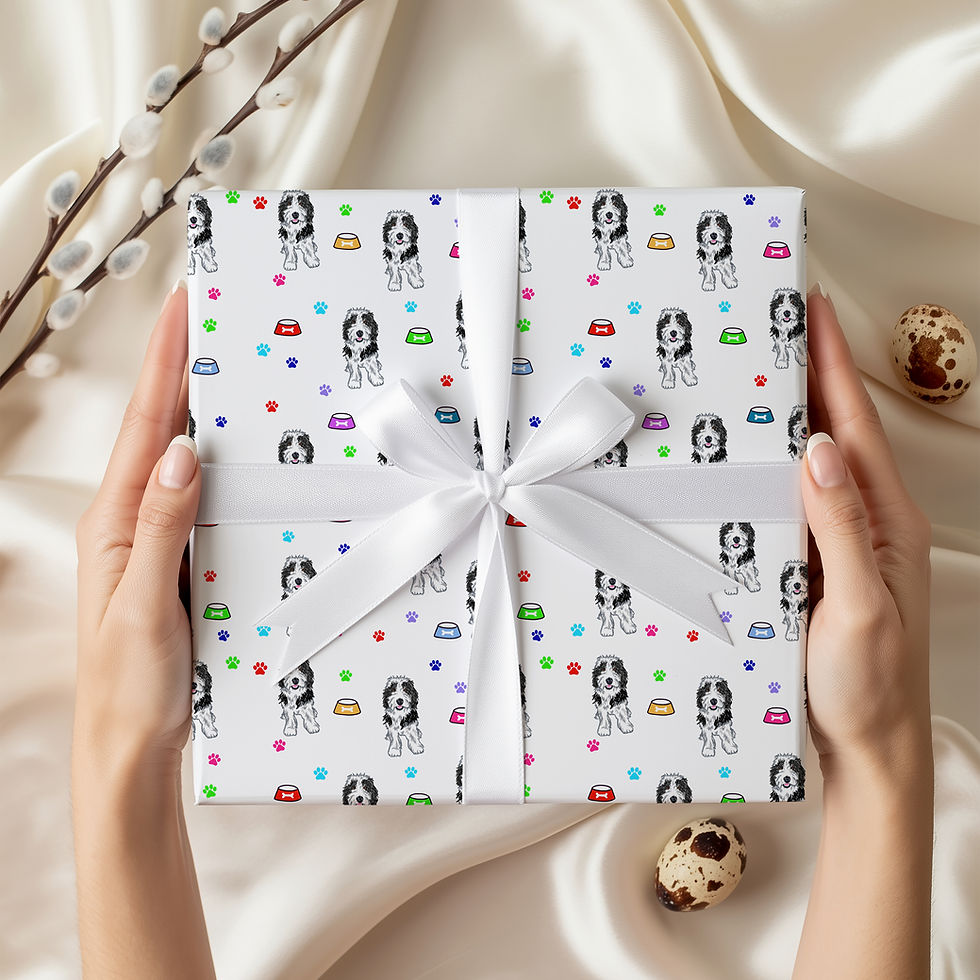 Thumbnail: Puppy Dog Wrapping Paper Gift Wrap