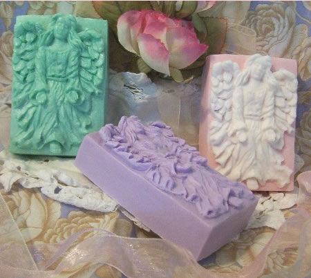 Thumbnail: Gracious Open-Hand Angel Soap Bar Mold