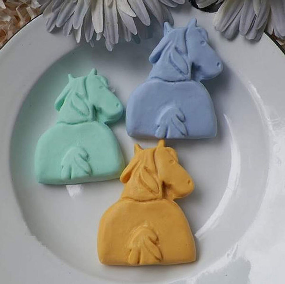 Thumbnail: Master for Casting Horse Pony Club Silicone Mold Soap Mold Makers DIY Craft Mold