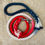 Thumbnail: Red White Blue Cotton Rope Dog Leash American Made Hand Crafted Custom Pet Leash