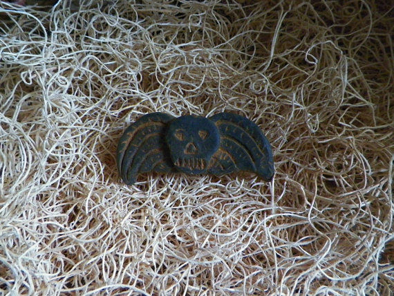 Thumbnail: Skull Angel #1 Soap, Wax and Ornament Mold