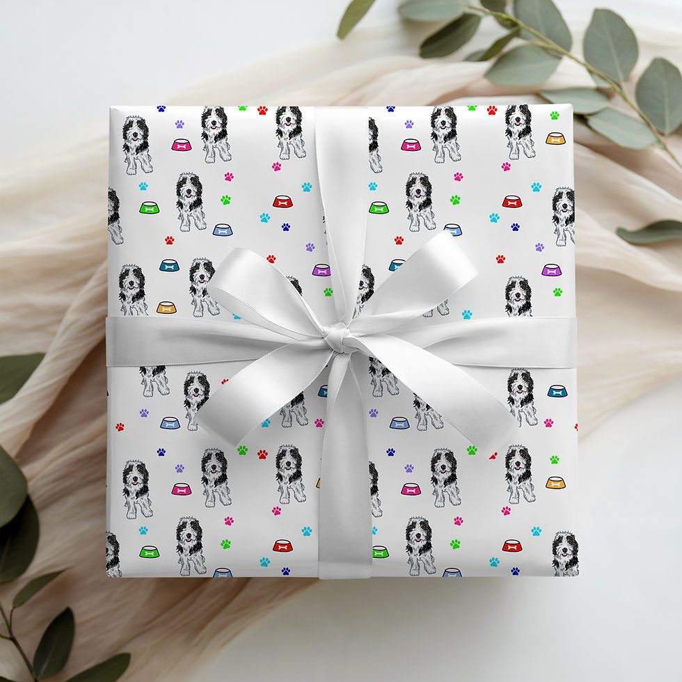 Thumbnail: Puppy Dog Wrapping Paper Gift Wrap