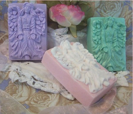 Thumbnail: Gracious Open-Hand Angel Soap Bar Mold