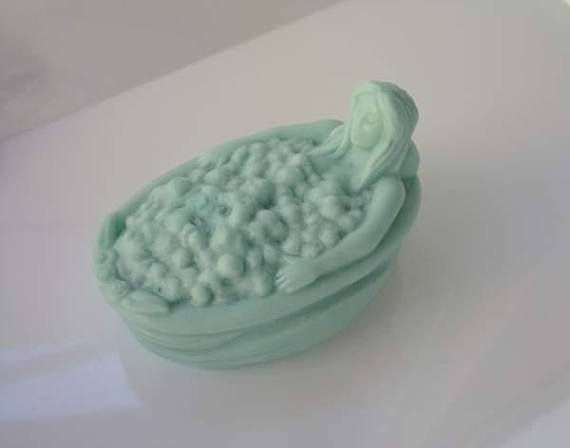 Thumbnail: Relaxing Bubble Bath #2 3D Soap Mold
