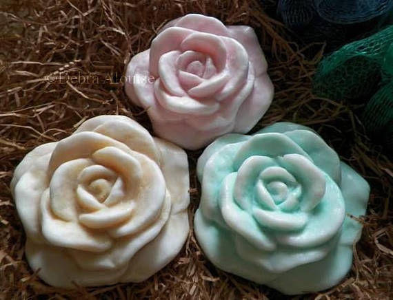 Thumbnail: Pretty Rose Bloom Soap Mold