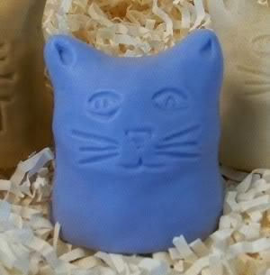 Thumbnail: Olde Cat Cupboard Sitter 3D Soap, Beeswax and Wax Mold
