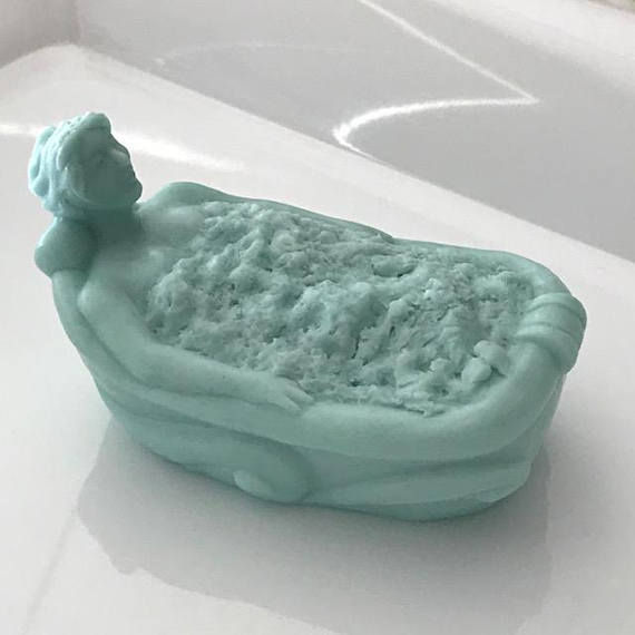 Thumbnail: Relaxing Bubble Bath #1 3D Soap Mold