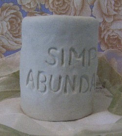 Thumbnail: Willow Simple Abundance Solid Pillar Candle Mold