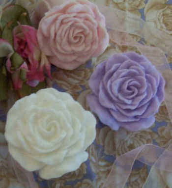 Thumbnail: Ruffled Rose Bloom Soap Mold