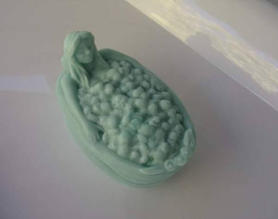 Thumbnail: Relaxing Bubble Bath #2 3D Soap Mold