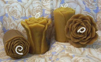 Thumbnail: Ruffled Rose Bloom Soap Mold