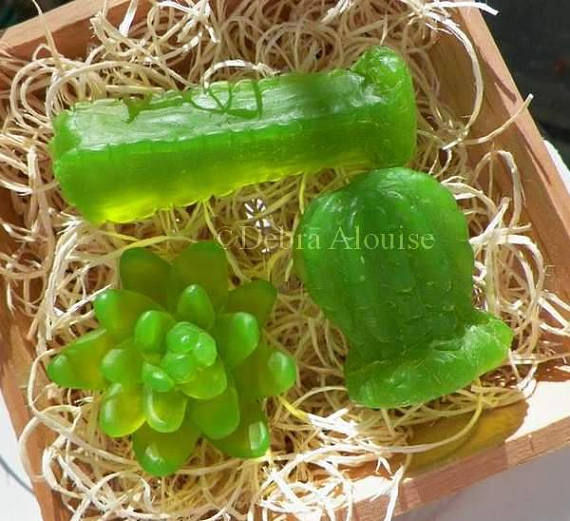Thumbnail: Succulent Flower Soap and Beeswax Mold