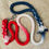 Thumbnail: Red White Blue Cotton Rope Dog Leash American Made Hand Crafted Custom Pet Leash
