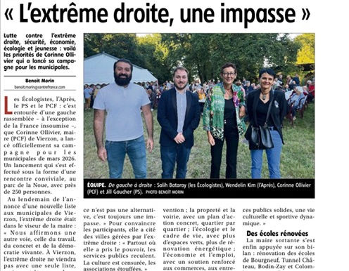 Quand le parti "les écologistes" perd la tête à Vierzon !