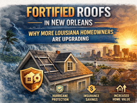 FORTIFIED Roofs in New Orleans: Why More Louisiana Homeowners Are Upgrading