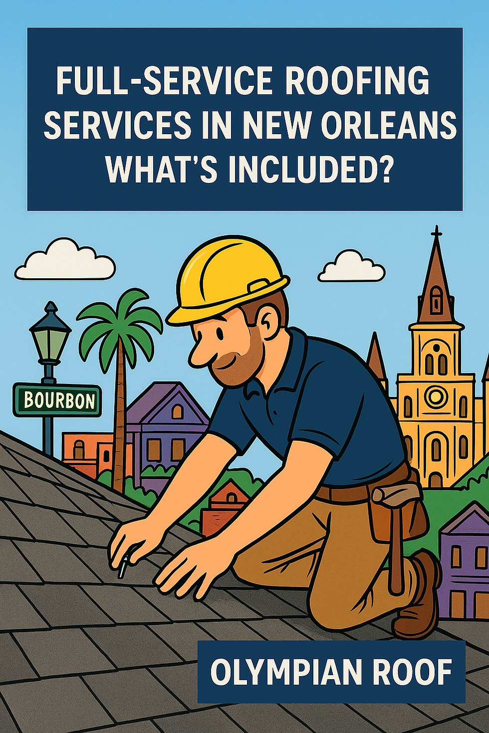Full-Service Roofing Services in New Orleans: What’s Included?
